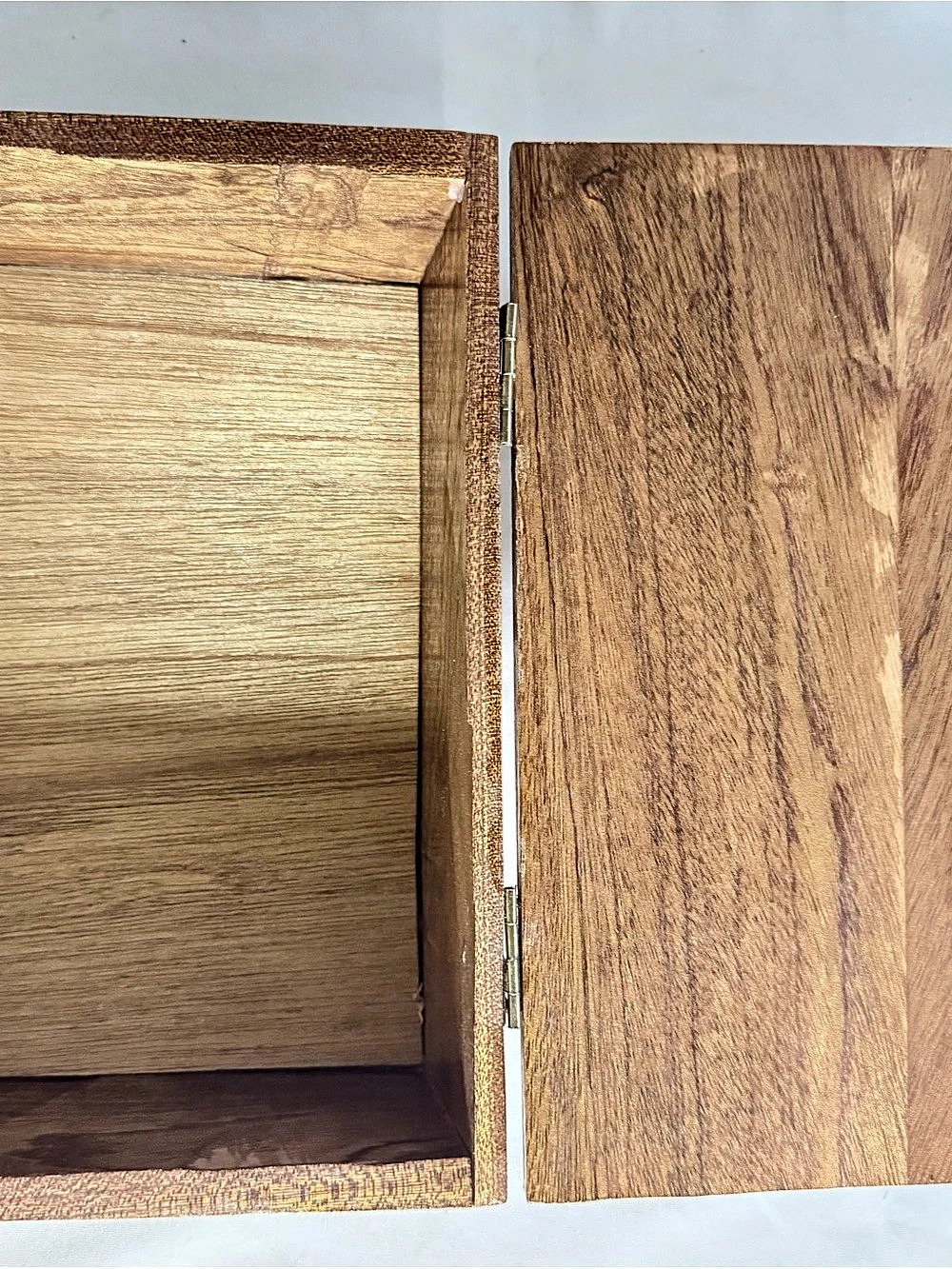 Wooden Keepsake Box in Brown